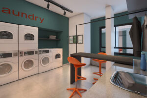 Lavanderia compartilhada Lavanderia compartilhada