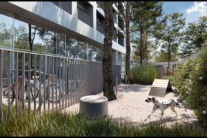 Área recreativa para pets