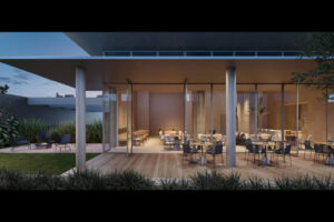 Terraço com churrasqueira