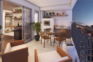 Terraço do apto. 76m2 Terraço do apto. 76m2