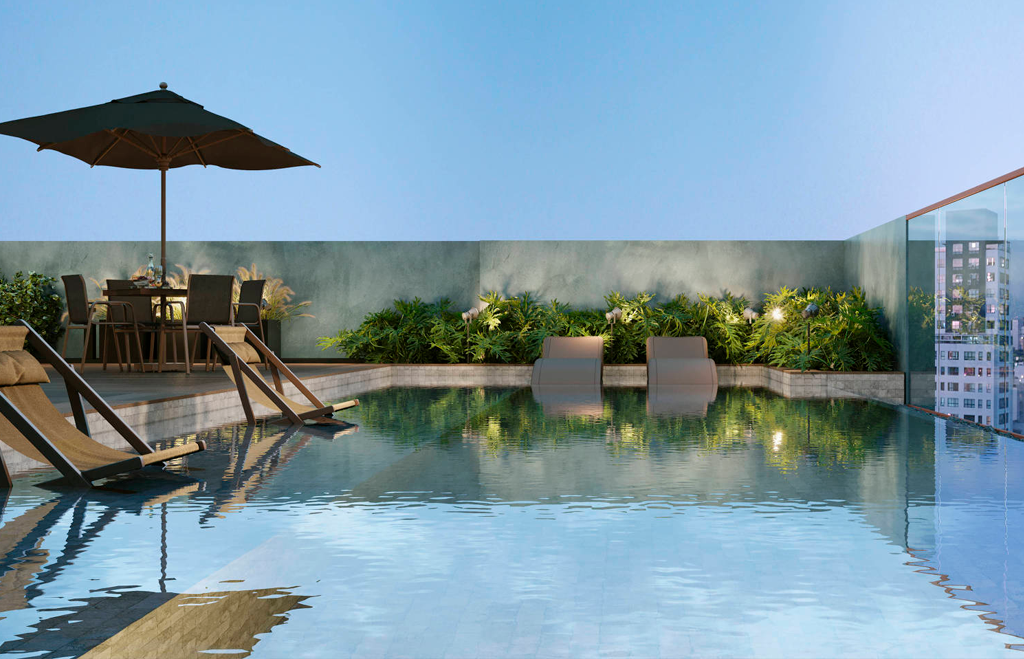 Lazer no topo dos prédios valoriza em até 20% o metro quadrado residencial